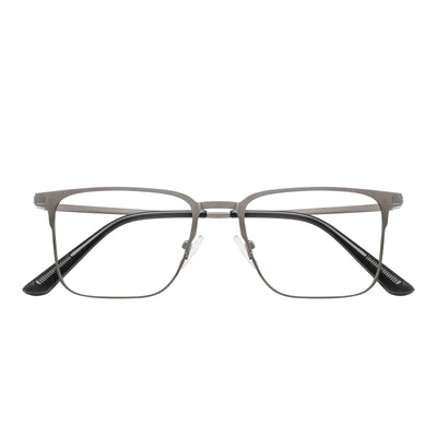 Oscar Acetate Rectangle Magnetic Clip on Glasses
