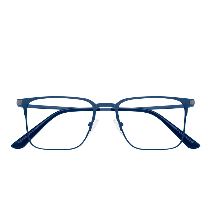 Oscar Acetate Rectangle Magnetic Clip on Glasses