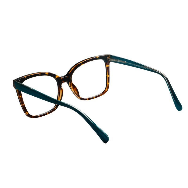 Emi Rectangle Full frame Acetate Eyeglasses