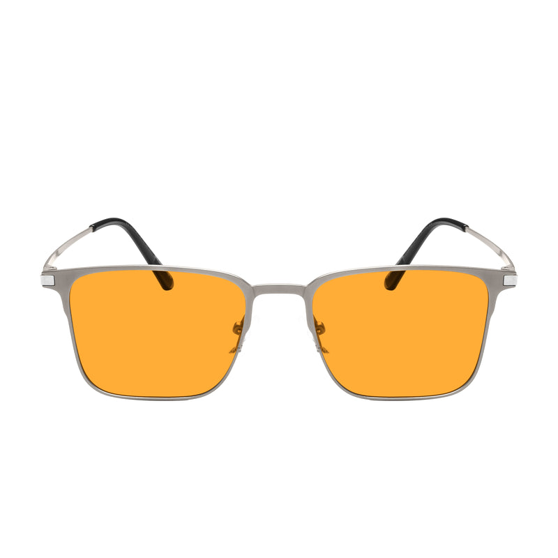 Oscar Acetate Rectangle Magnetic Clip on Glasses