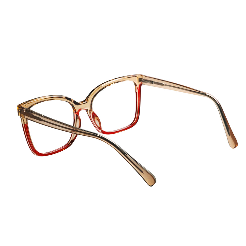 Emi Rectangle Full frame Acetate Eyeglasses
