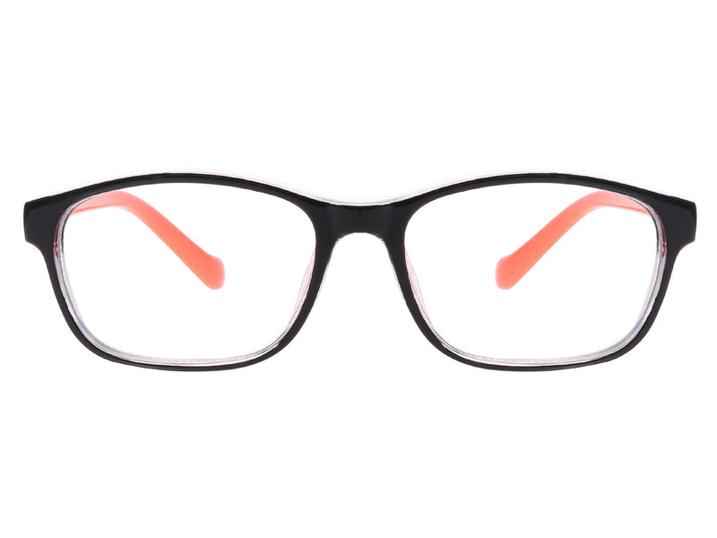 Kids Multi-Color Prescription Safety Rectangle Glasses
