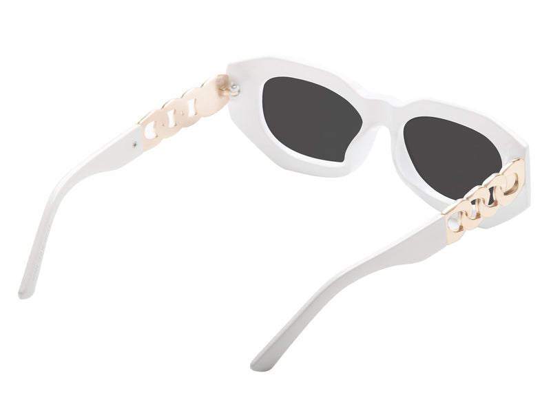 Aubriana Geometric Sunglasses