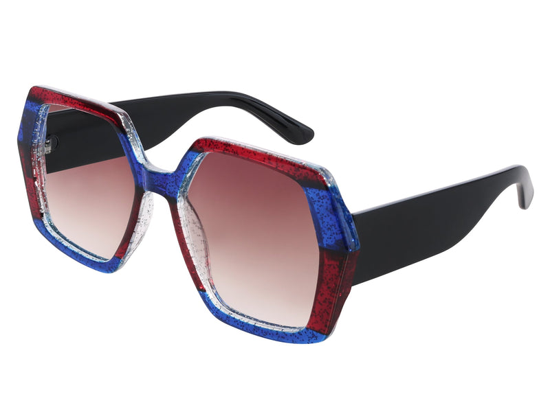 Adeline Geometric Sunglasses