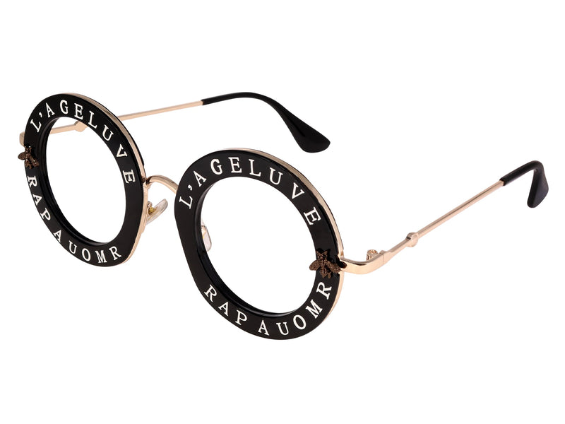 Saga Round Glasses