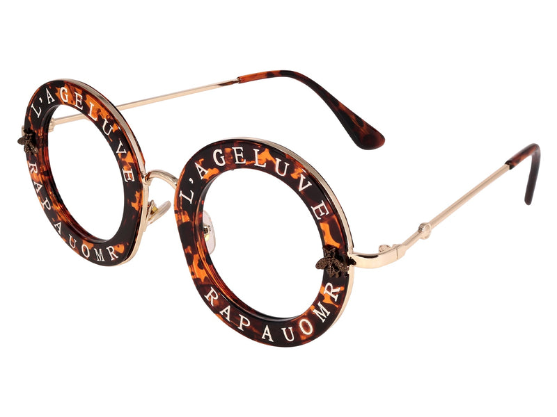 Saga Round Glasses