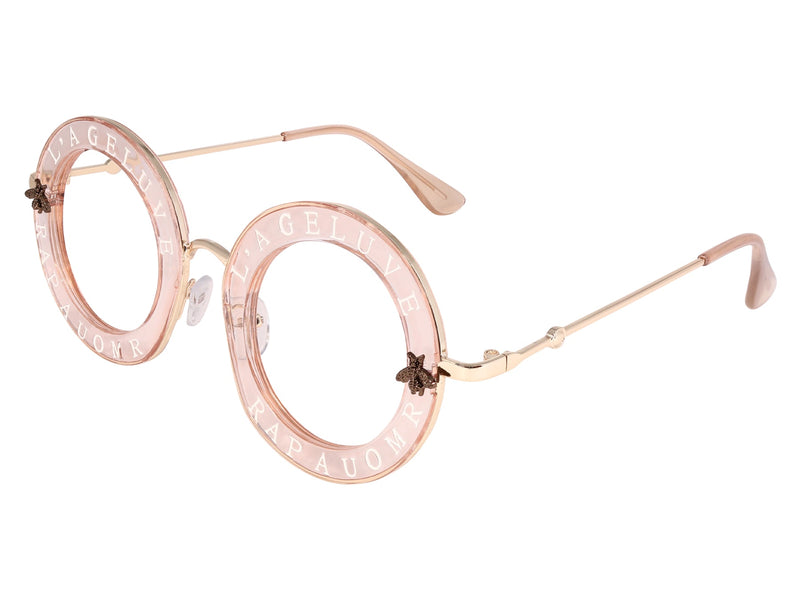 Saga Round Glasses