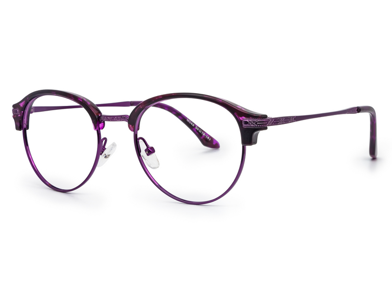 Suave Browline Oval Glasses