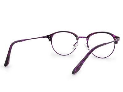 Suave Browline Oval Glasses