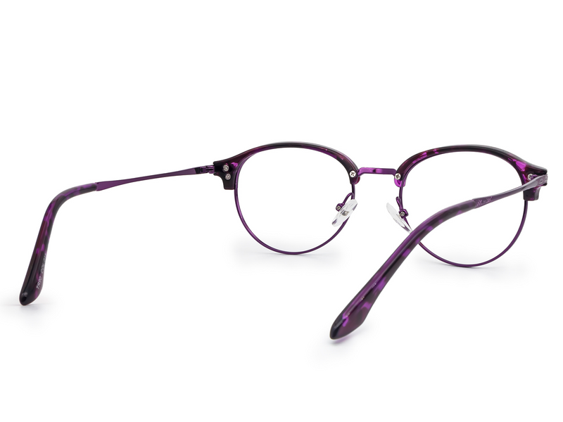 Suave Browline Oval Glasses