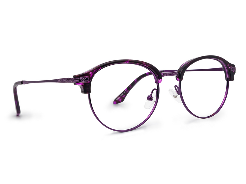 Suave Browline Oval Glasses