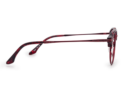 Suave Browline Oval Glasses
