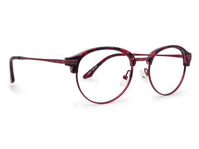 Suave Browline Oval Glasses