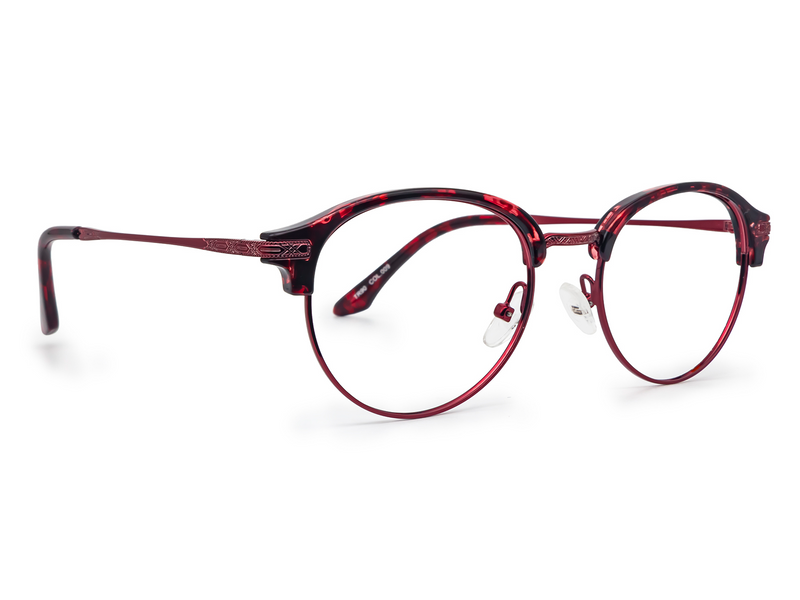 Suave Browline Oval Glasses