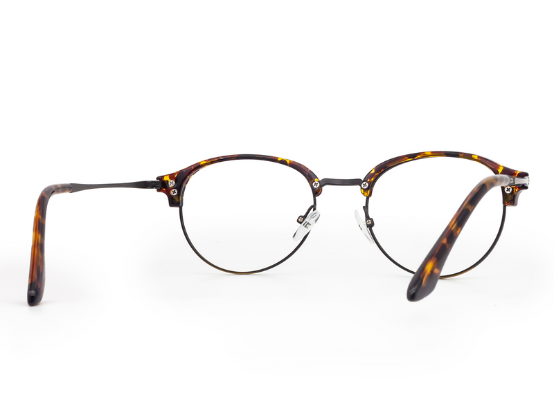 Suave Browline Oval Glasses