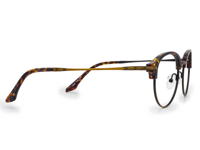 Suave Browline Oval Glasses
