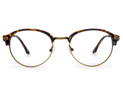Suave Browline Oval Glasses